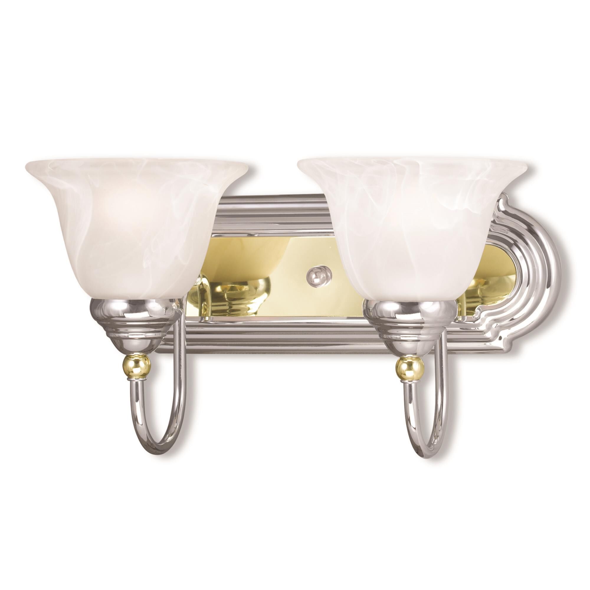 Belmont 14 Inch 2 Light Bath Vanity Light by Livex Lighting